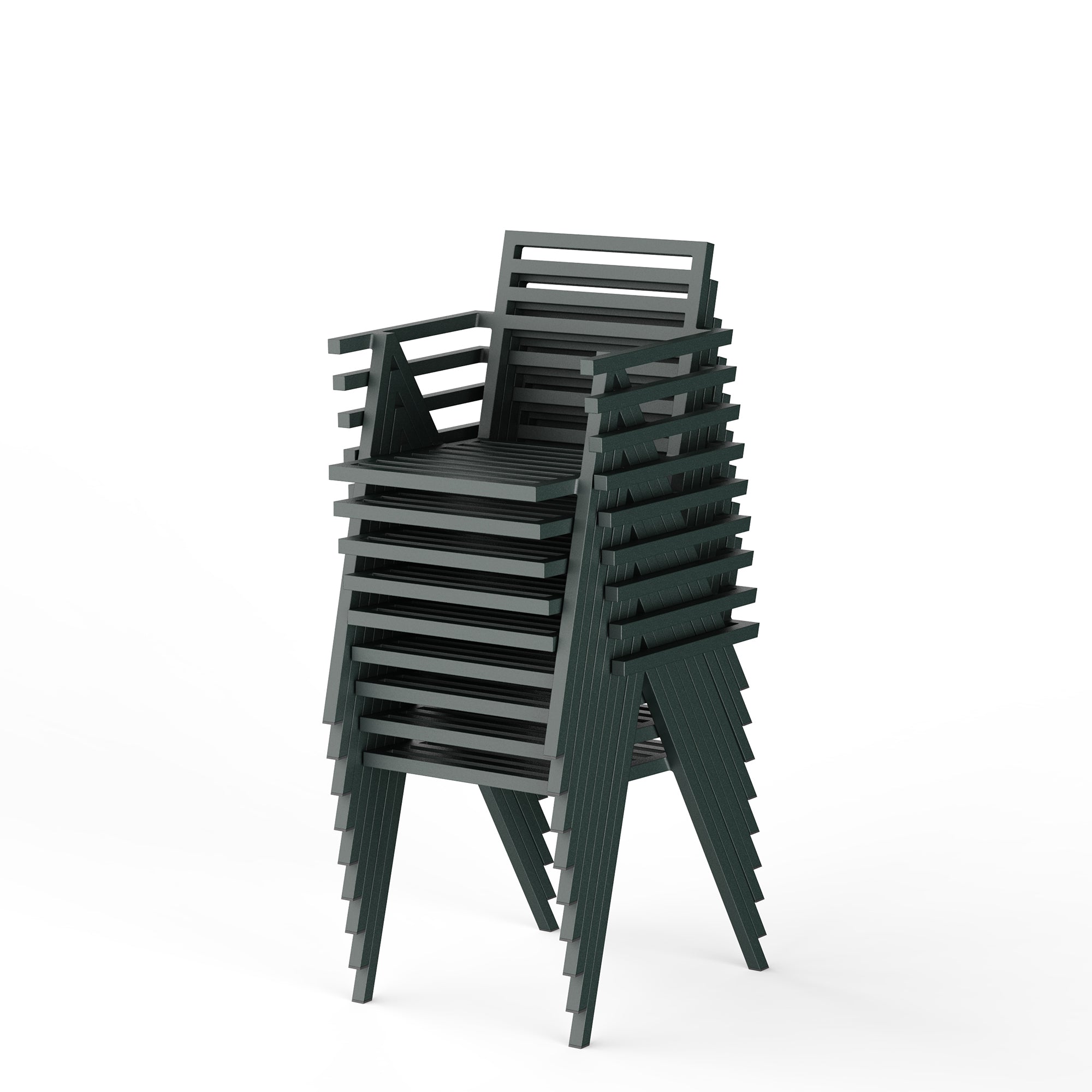 19 Outdoors Stacking Chairs