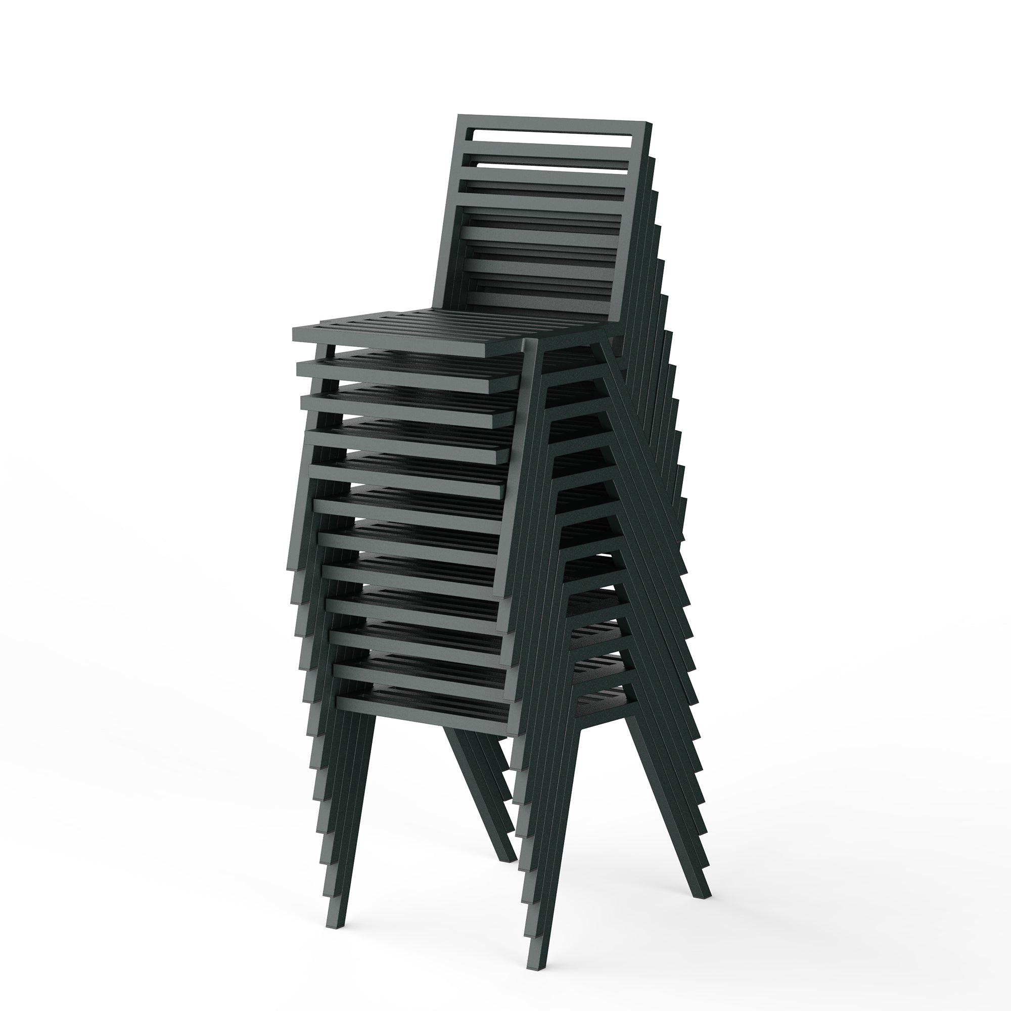 19 Outdoors Stacking Chairs